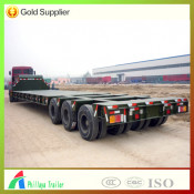 3 Lines 6 Axles 80-120tons Low Bed Semi Trailer