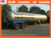 30 Ton Twin-Axles LPG Semi-Trailer