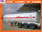 30000 Liters to 60000 Liters LPG Trailer Three Axles LPG Tanker Trailer for Sale