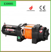 3000lbs Small Electric Winch with Synthetic Winch