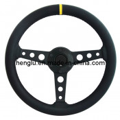 350 Mm Suede Steering Wheel
