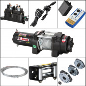 3500lbs 4WD Electric ATV Winch with Wire Rope