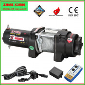 3500lbs Auto Electric Winch with Wire Rope