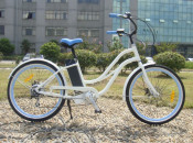 36V Beach Cruiser Electric Bicycle 250W for Lady