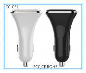 3USB 5.1A CE Approval Car Charger