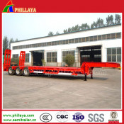 3axles 60-90ton Lowbed Semi Trailer for Sale