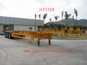 40 Foot 3-Axle Skeleton Semi-Trailer