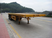 40feet Container Platform Semi Ttrailer