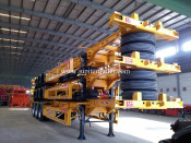 40ft Tri-Axle Skeleton Semi Trailer
