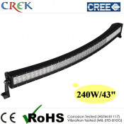 43inch Curved 240W LED Light Bar with CE & RoHS (CK-BC24003C)