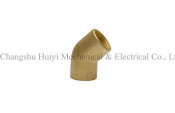 45 Degree Female Thread Brass Elbow