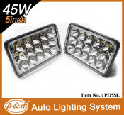 45W 5" Square Sealed Beam LED Driving Light (PD5SL)