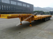 45ft Three Axle Gooseneck Semi Trailer