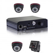4CH Full D1 Dual SD Card Mobile DVR with GPS, WiFi, G-Sensor