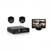 4CH Real-Time Recording DVR with 7 Inch Monitor