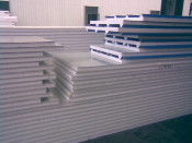 50mm 0.6mm Steel Thickness EPS Sandwich Panel