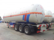 58000 Liters 3 Axles LPG Gas Tank
