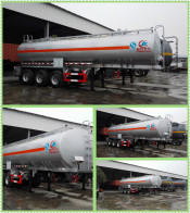 59.52cbm Three Axles LPG Tank Semi Trailer for Hot Sale