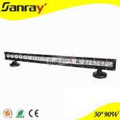 5W CREE LEDs 90W 30 Inch LED Light Bar
