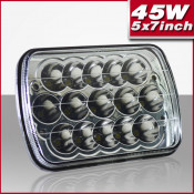 5X7 Replacement Headlight Hi/Lo Rectangle LED Sealed Beam (PD7SL)