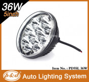 5inch 36W LED Drivng Light Round LED Sealed Beam (PD5SL 36W)
