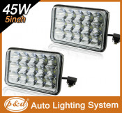 5inch Hi Low Beam Tight Waterproof 45W 10-30V LED Seal Beam