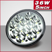5inch Spot Beam Round 36W Sealed Beam LED Headlight (PD5SL-36)