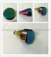 6 Speed CNC Neo Chrome Customized Gear Shift Knob