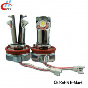 6W CREE High Power LED Headlight Angel Eyes