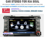 7" Box Radio for KIA Soul GPS Sat Nav Navigation DVD Player Headunit Multimedia