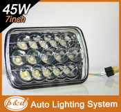 7inch Square Hi/Low LED Sealed Beam for Jeep and Other Cars