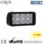8'' Inch 80W PC Lens Dual Row CREE LED Bar Light (CK-BC20410)