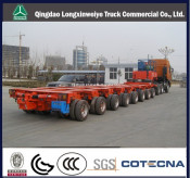 80-500ton Hydraulic Gooseneck Steering Axis Modular Trailers