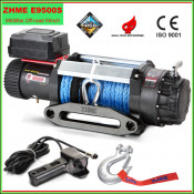 9500lbs Super Truck Winch with Synthetic Rope