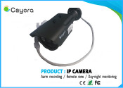960p High Resolution Low Lux Alarm Recording Finance Surveillance IP Camera
