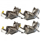 API Aluminum Stainelss Steel Bottom Shut Valve (H804bq-80/100)