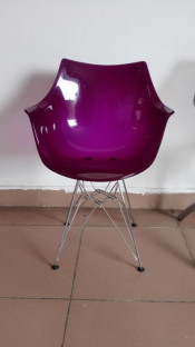 Acrylic New Style Leisure Chair