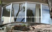 Aluminium Railing with Glass