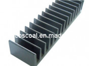 Aluminium extruded heat sinks with black anodized