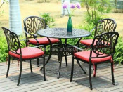 Aluminum Cast Dining Chair Outdoor Dining Furniture (SZ211)