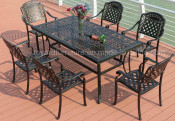 Aluminum Casting Outdoor Furniture Modern Garden Furniture (SZ216; SD516)