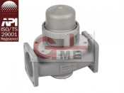 Aluminum Pressure Balancing Pneumatic Control Bottom Valve (C804TPQ-100)