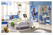 Amazing Furniture Spider-Man Children Bedroom Set (JB-857)
