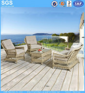 America Hot Sale Modern Outdoor Garden Furniture Patio Furniture Round Rattan Sofa Chair