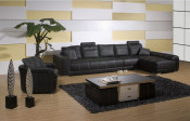American Style Leather Sectional Sofa Jfc-32