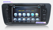 Android 4.2.2 Auto Audio for Seat Ibiza GPS Navigation Head Unit WiFi Capacitive