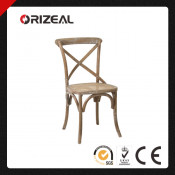 Antiqued Classical Bradford X Back Chair (OZ-SW-035)