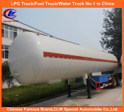 Asme 2 Axle LPG Truck Trailer