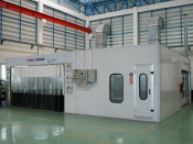 Auto Body Dry Spray Booth Excellent Ventilation