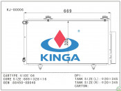Auto Condensaer Parts for Toyota Vios 04